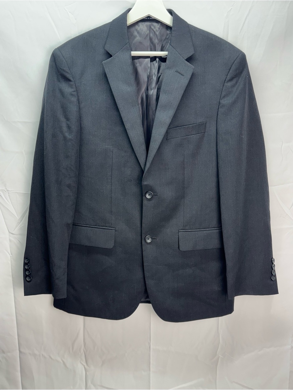 Pronto Uomo Dark Gray Two-Button Men's Blazer